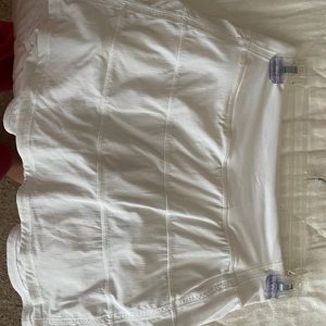 Lululemon White Tennis Skirt